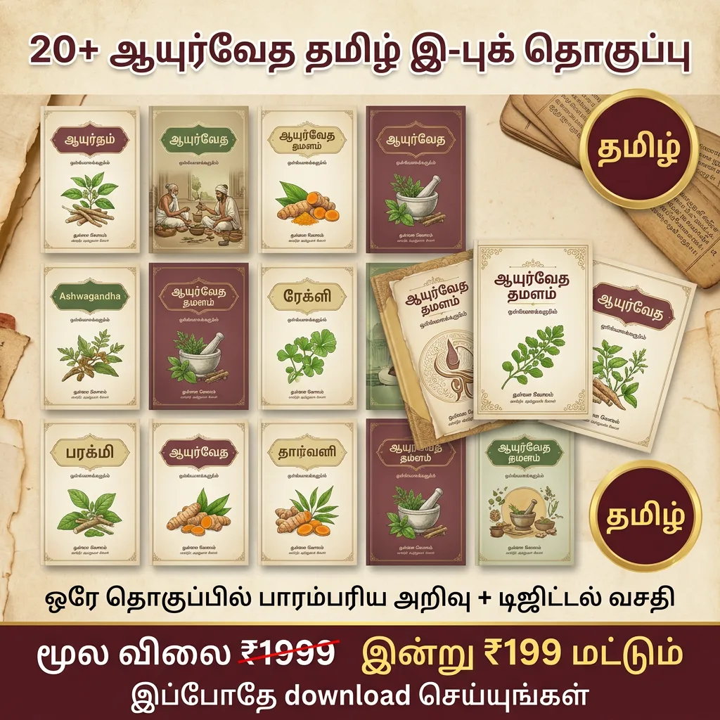 20+ Tamil Ayurveda ebooks bundle